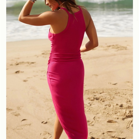 LSPACE Bardot Dress, Pink - Picture 6 of 7